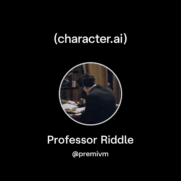 Pofessor Riddle Chat with Professor Riddle | character.ai | AI Chat, Reimagined–Your ...