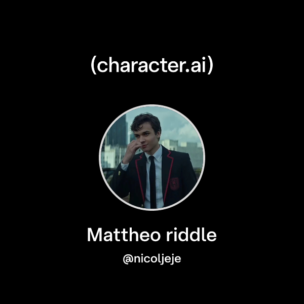 Chat with Mattheo riddle | character.ai | Personalized AI for every ...