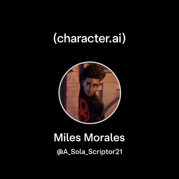 Chat with Miles Morales | character.ai | AI Chat, Reimagined–Your Words ...
