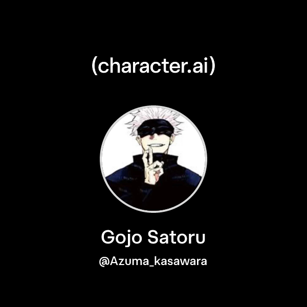 Chat with Gojo Satoru | character.ai | AI Chat, Reimagined–Your Words ...
