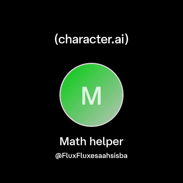 Chat with Math helper | character.ai | AI Chat, Reimagined–Your Words ...