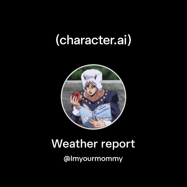 Chat with Weather report | character.ai | Personalized AI for every ...