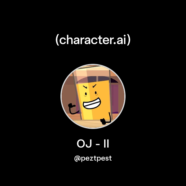 Ojs Character Chat with OJ - II | character.ai | AI Chat, Reimagined–Your Words. Your ...