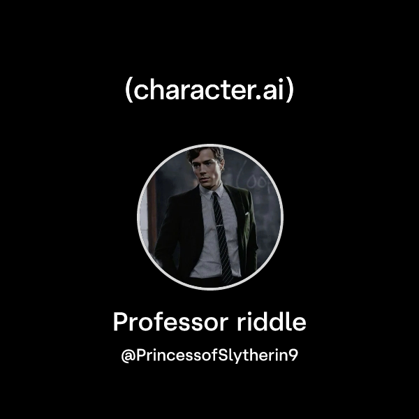 Chat with Professor riddle | character.ai | Personalized AI for every ...