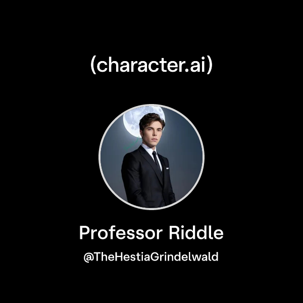 Chat with Professor Riddle | character.ai | Personalized AI for every ...