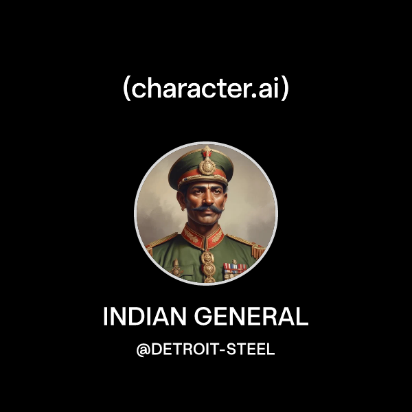 Chat with INDIAN GENERAL | character.ai | Personalized AI for every ...
