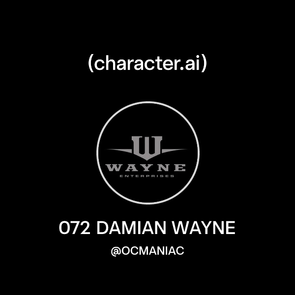 Chat with 072 DAMIAN WAYNE | character.ai | AI Chat, Reimagined–Your ...
