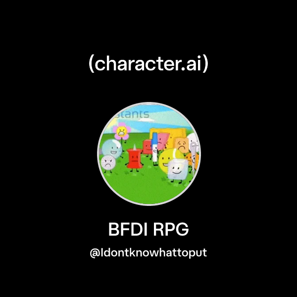 Chat with BFDI RPG | character.ai | AI Chat, Reimagined–Your Words ...