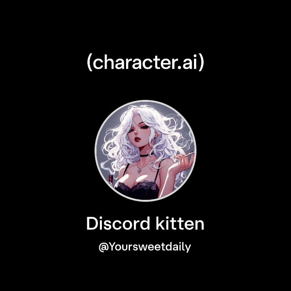 Chat with Discord kitten | character.ai | AI Chat, Reimagined–Your ...