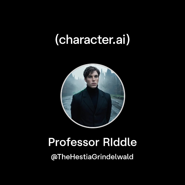 Chat with Professor RIddle | character.ai | Personalized AI for every ...