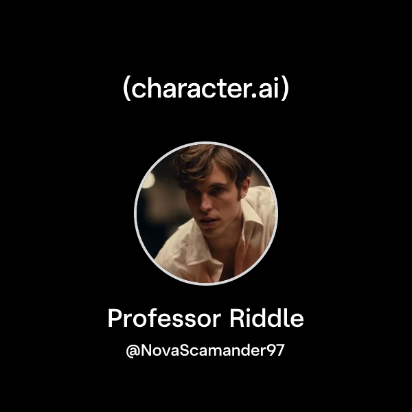 Proessor Riddle Chat with Professor Riddle | character.ai | AI Chat, Reimagined–Your ...