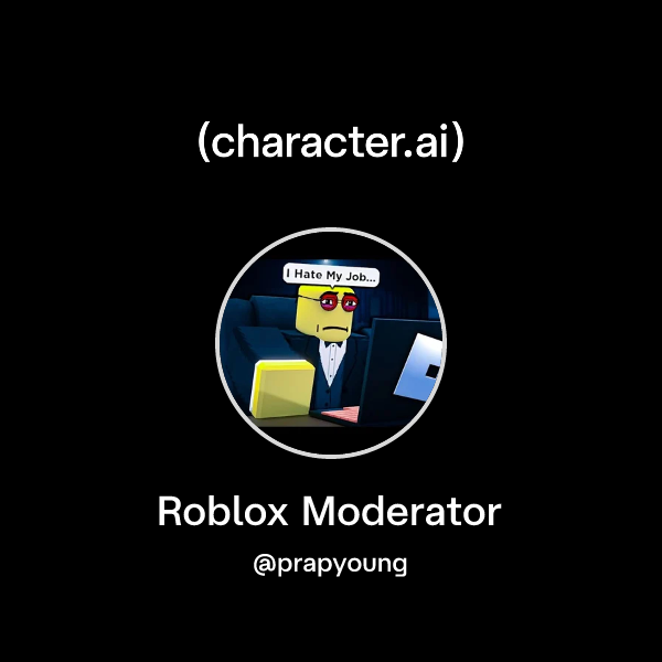 Chat With Roblox Moderator Character Ai AI Chat Reimagined Your D6Wt8rJ 