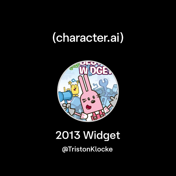 Chat with 2013 Widget | character.ai | Personalized AI for every moment ...