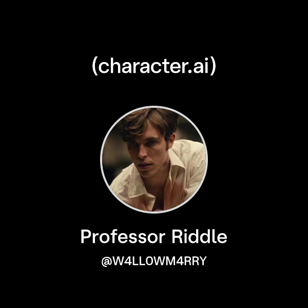Chat with Professor Riddle | character.ai | AI Chat, Reimagined–Your ...