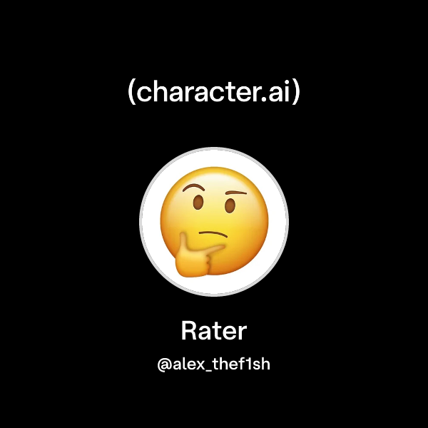 Chat with Rater | character.ai | AI Chat, Reimagined–Your Words. Your ...