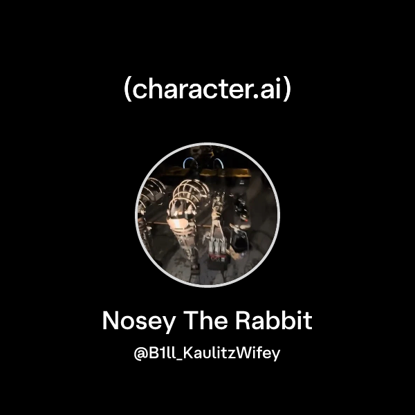 Nosey The Rabbit Chat with Nosey The Rabbit | character.ai | AI Chat, Reimagined–Your ...