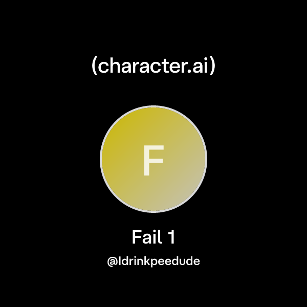 Chat with Fail 1 | character.ai | AI Chat, Reimagined–Your Words. Your ...