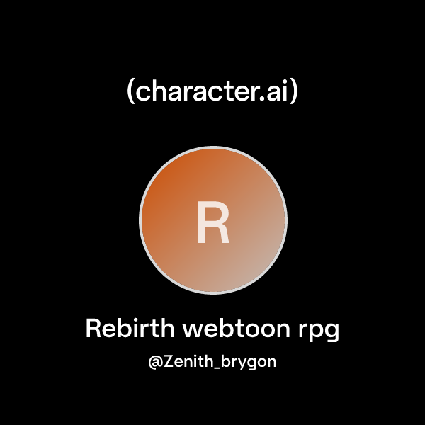 Chat with Rebirth webtoon rpg | character.ai | AI Chat, Reimagined–Your ...