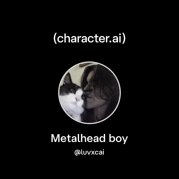 Metalhead boy