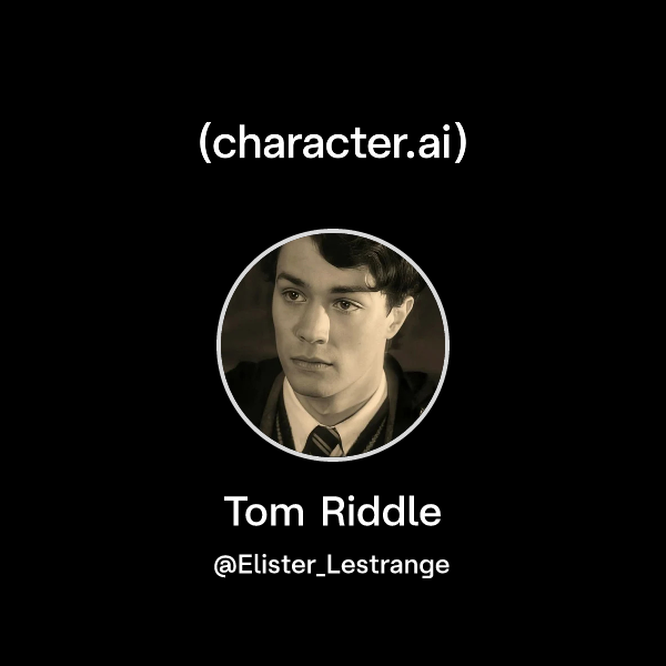 Chat with Tom Riddle | character.ai | AI Chat, Reimagined–Your Words ...