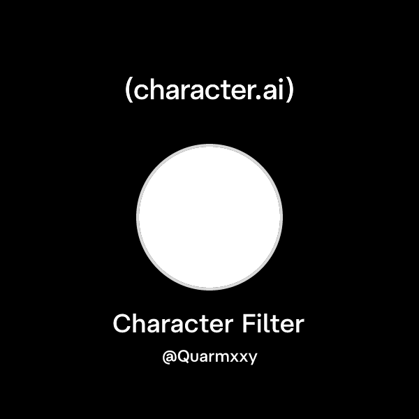 Chat with Character Filter | character.ai | Personalized AI for every ...