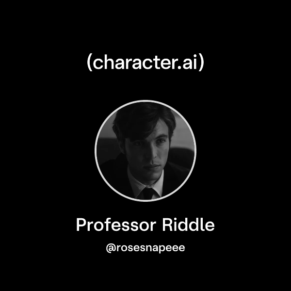 Pofessor Riddle Chat with Professor Riddle | character.ai | AI Chat, Reimagined–Your ...