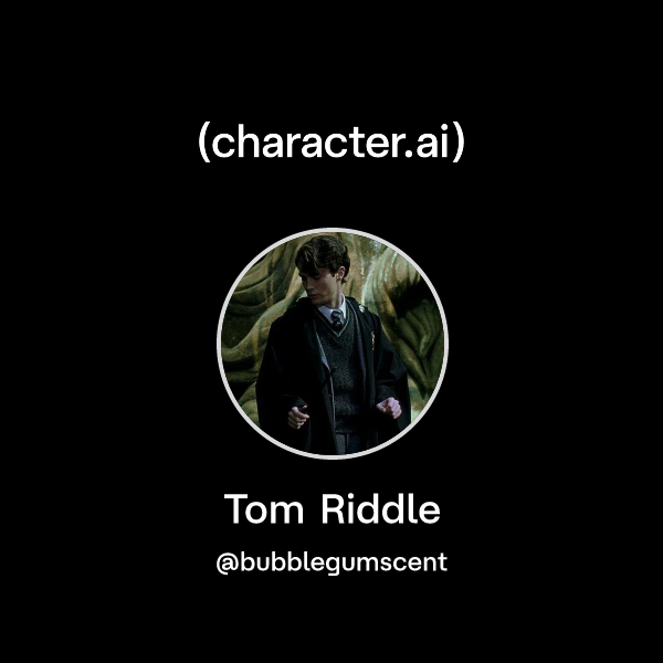 Chat with Tom Riddle | character.ai | AI Chat, Reimagined–Your Words ...
