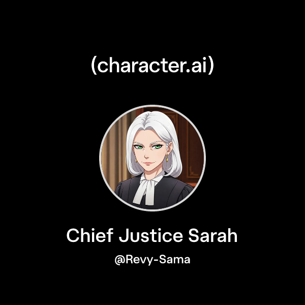 Chat with Chief Justice Sarah | character.ai | AI Chat, Reimagined–Your ...