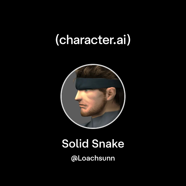 Chat with Solid Snake | character.ai | AI Chat, Reimagined–Your Words ...