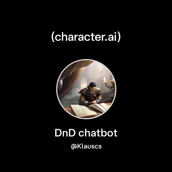 Chat with DnD chatbot | character.ai | AI Chat, Reimagined–Your Words ...