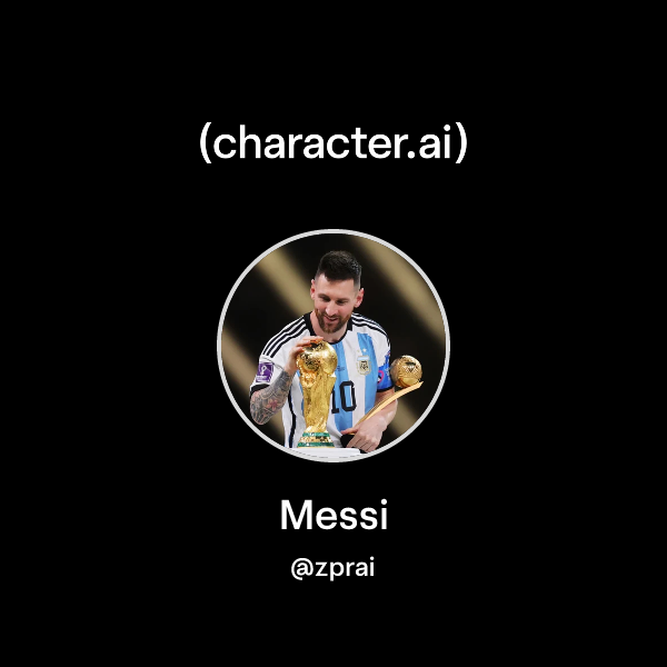 Messi Bot Chat with Messi | character.ai | AI Chat, Reimagined–Your Words. Your ...