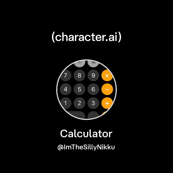 Chat with Calculator | character.ai | AI Chat, Reimagined–Your Words ...