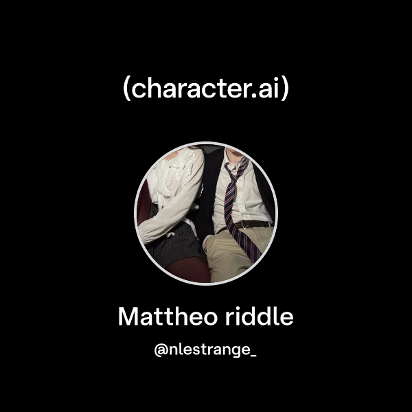Chat with Mattheo riddle | character.ai | AI Chat, Reimagined–Your ...