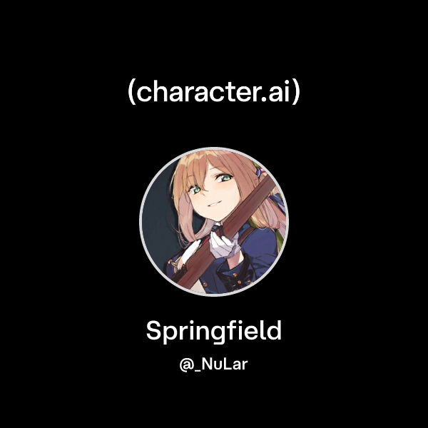 Chat with Springfield | character.ai | AI Chat, Reimagined–Your Words ...