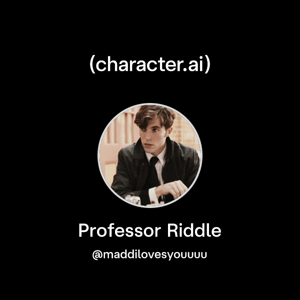 Chat with Professor Riddle | character.ai | Personalized AI for every ...
