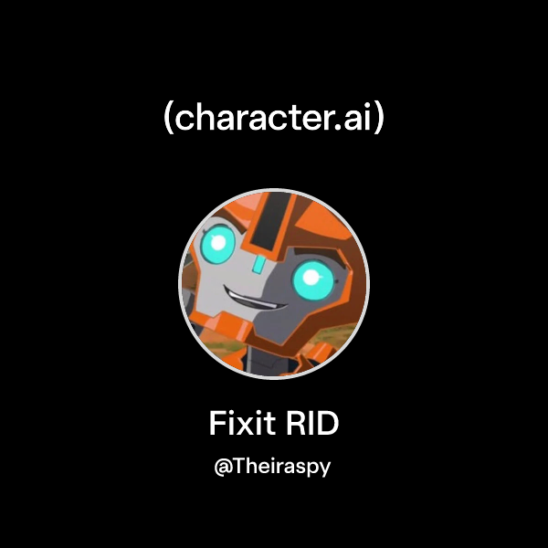 Chat with Fixit RID | character.ai | AI Chat, Reimagined–Your Words ...