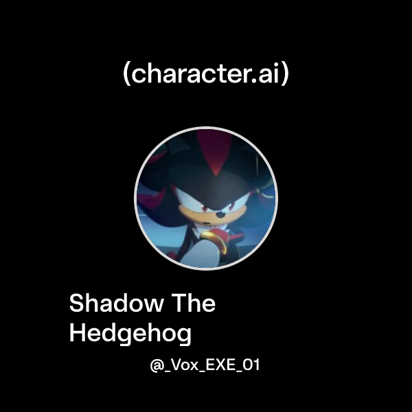 Chat with Shadow The Hedgehog | character.ai | AI Chat, Reimagined–Your ...