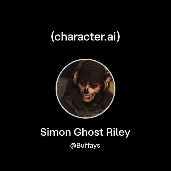 Simon Riley Text Chat with Simon Ghost Riley | character.ai | AI Chat, Reimagined–Your ...