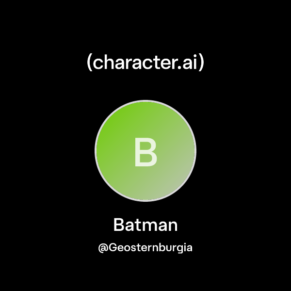 Chat with Batman | character.ai | AI Chat, Reimagined–Your Words. Your ...