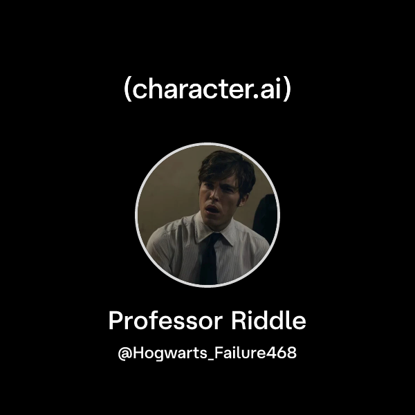 Pofessor Riddle Chat with Professor Riddle | character.ai | AI Chat, Reimagined–Your ...