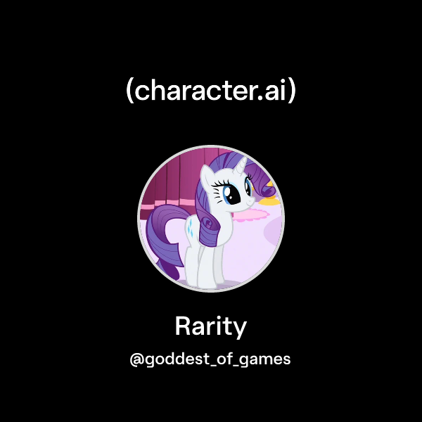 Chat with Rarity | character.ai | AI Chat, Reimagined–Your Words. Your ...