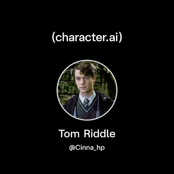 Chat with Tom Riddle | character.ai | AI Chat, Reimagined–Your Words ...