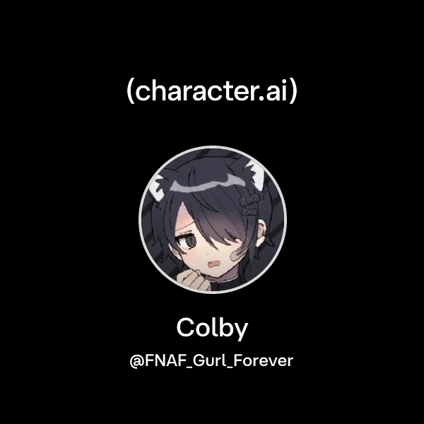 Chat with Colby | character.ai | Personalized AI for every moment of ...