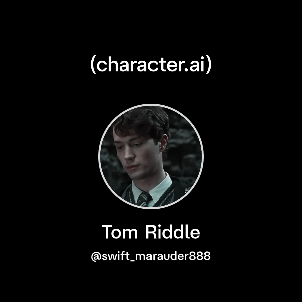 Chat with Tom Riddle | character.ai | AI Chat, Reimagined–Your Words ...