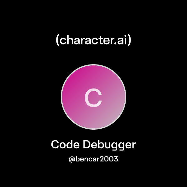 Chat with Code Debugger | character.ai | AI Chat, Reimagined–Your Words ...