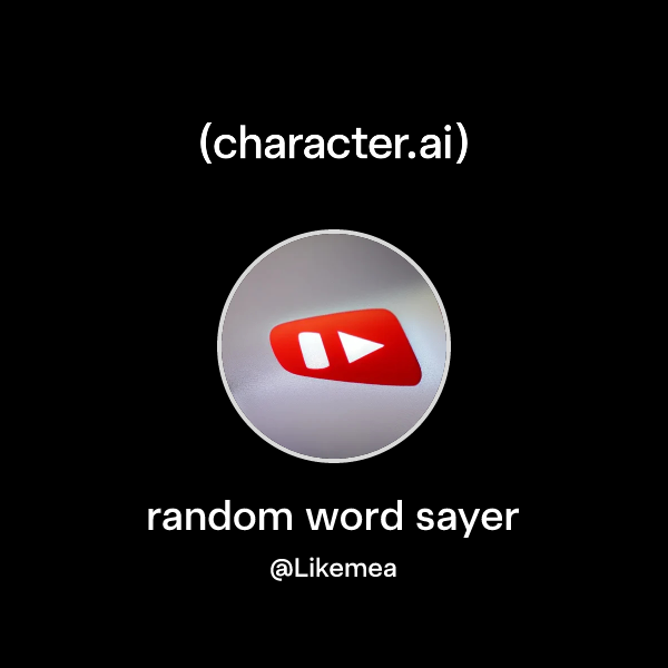 Chat with random word sayer | character.ai | AI Chat, Reimagined–Your ...