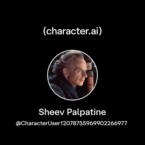 Sheev Ramdoyal Chat with Moderated | character.ai | AI Chat, Reimagined–Your Words ...