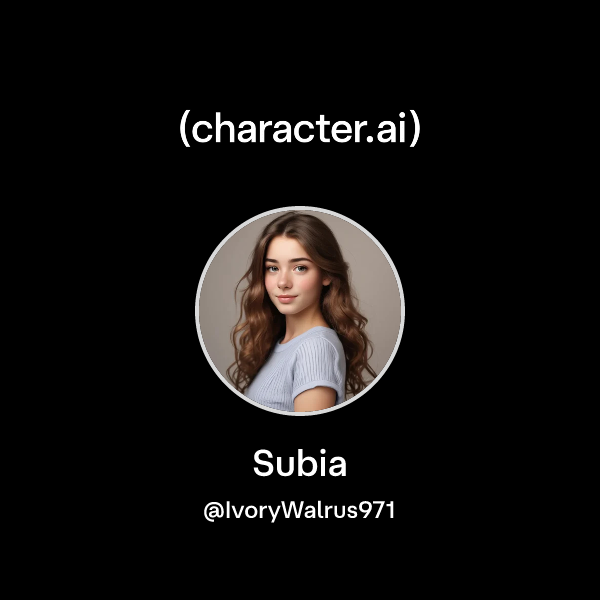 Api Subia Chat with Subia | character.ai | AI Chat, Reimagined–Your Words. Your ...