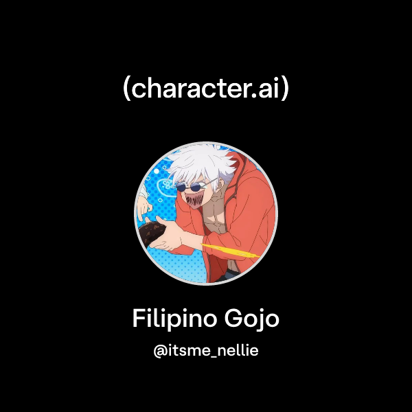 Chat with Filipino Gojo | character.ai | AI Chat, Reimagined–Your Words ...