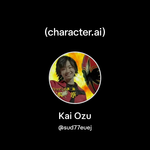 Chat with Kai Ozu | character.ai | AI Chat, Reimagined–Your Words. Your ...